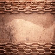 Old metal background N885