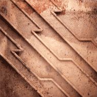 Old metal background N894