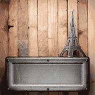 metal and wood background N153