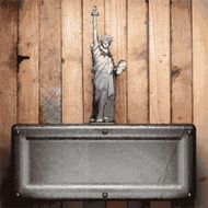 metal and wood background N159