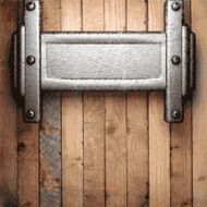 metal and wood background N170