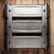 metal and wood background N171