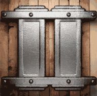 metal and wood background N173
