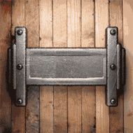 metal and wood background N175