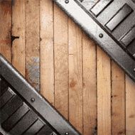 metal and wood background N187
