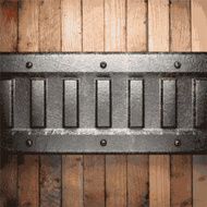 metal and wood background N188