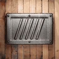 metal and wood background N201