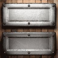 metal and wood background N209