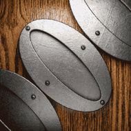 metal and wood background N222