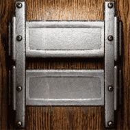 metal and wood background N234