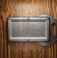 metal and wood background N249