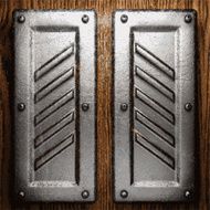 metal and wood background N270