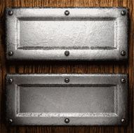 metal and wood background N276