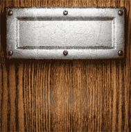 metal and wood background N277