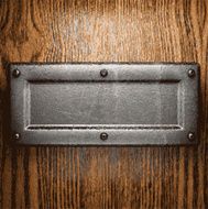 metal and wood background N278