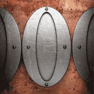 Old metal background N896