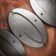 Old metal background N897