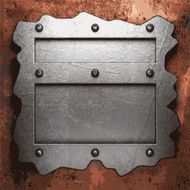 Old metal background N912