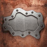 Old metal background N917