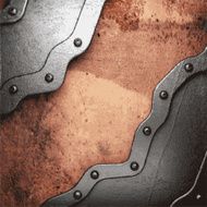 Old metal background N919