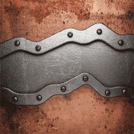 Old metal background N922