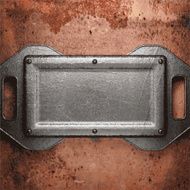 Old metal background N928