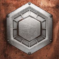 Old metal background N933