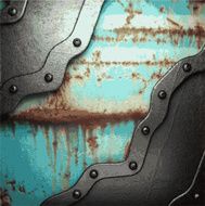 Old metal background N959