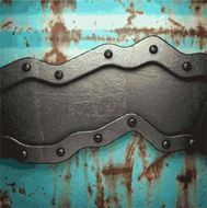 Old metal background N961