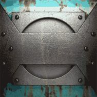 Old metal background N962