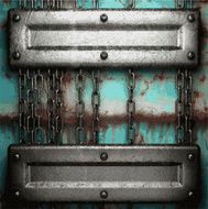 Old metal background N967