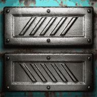 Old metal background N971