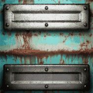 Old metal background N972