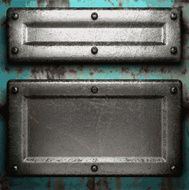 Old metal background N973