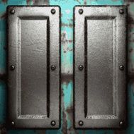 Old metal background N974