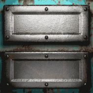 Old metal background N975