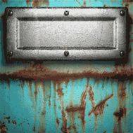 Old metal background N976