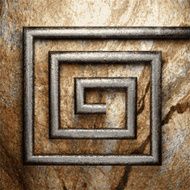 metal and stone background N208
