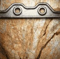 metal and stone background N211