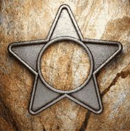 metal and stone background N219