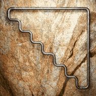 metal and stone background N225