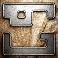 metal and stone background N226