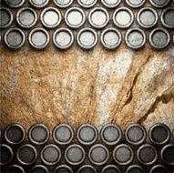 metal and stone background N230