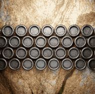 metal and stone background N232