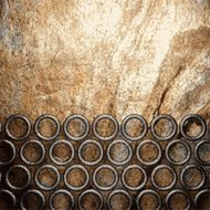 metal and stone background N235