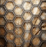 metal and stone background N255