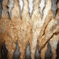 metal and stone background N256