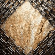 metal and stone background N260