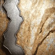 metal and stone background N270