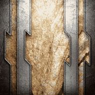 metal and stone background N277